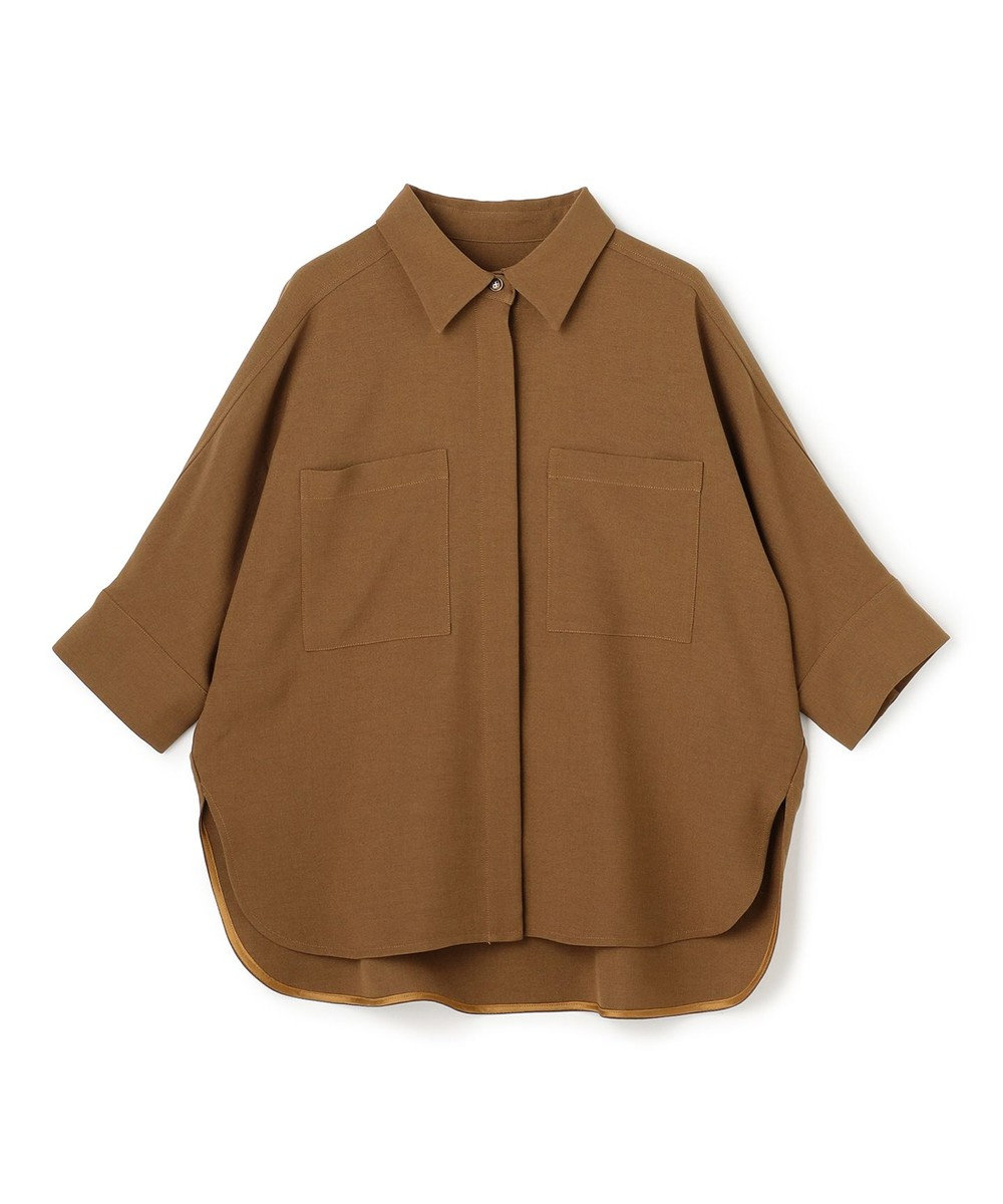 uncrave ウォッシャブルドライサップ ドルマンシャツ 