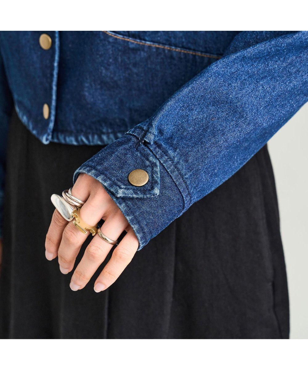 woadblue 【157】CIRCLE SNAP JACKET サークルスナップジャケット 