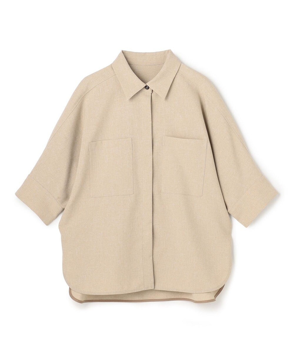 uncrave ウォッシャブルドライサップ ドルマンシャツ 