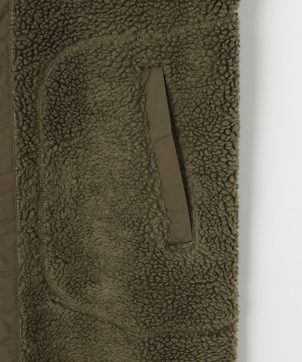 SHARE PARK LADIES 【LADIES】ボアフリースロングカーディガン 