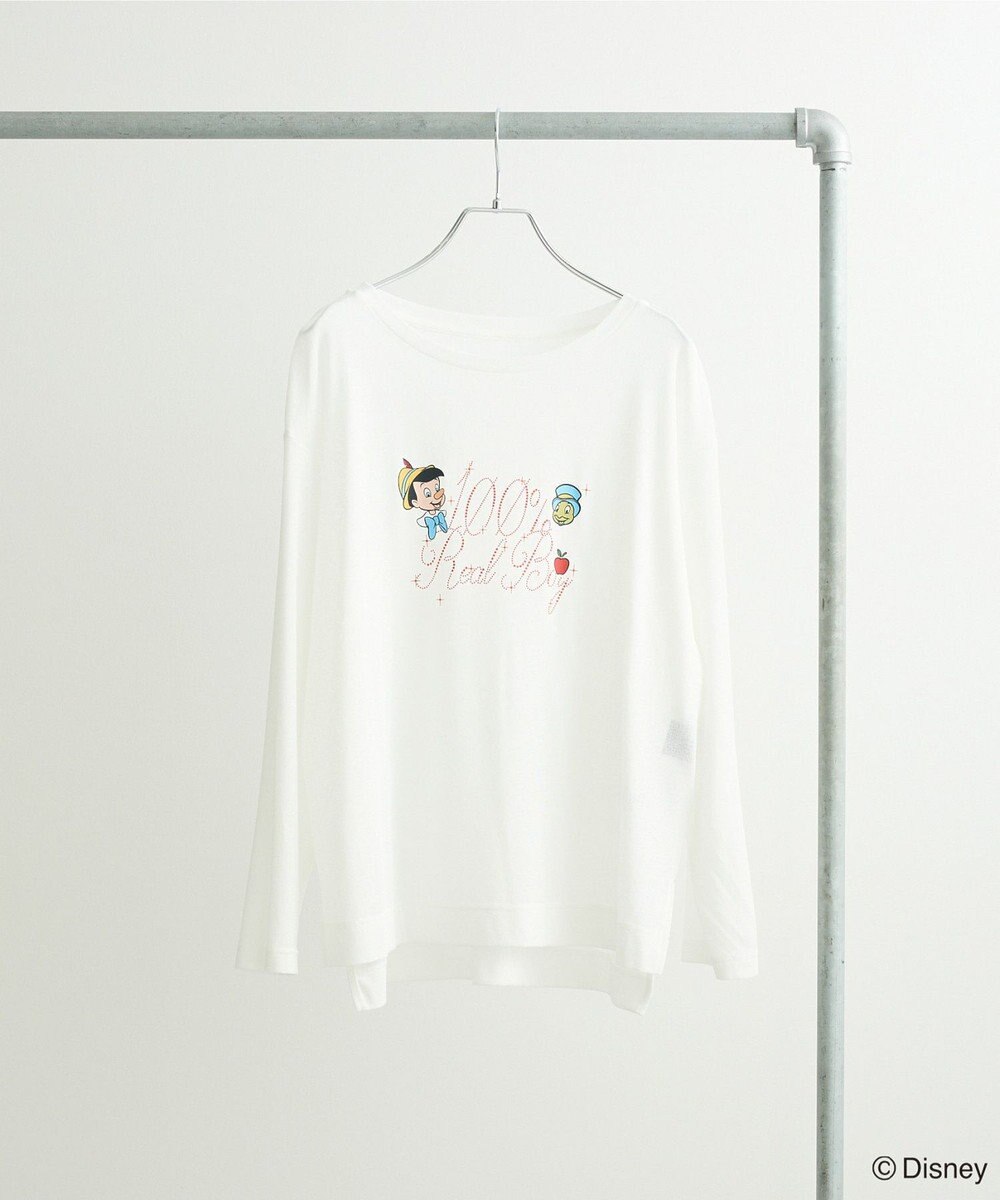 Green Parks ピノキオ／ラメロゴシアーＴシャツ 