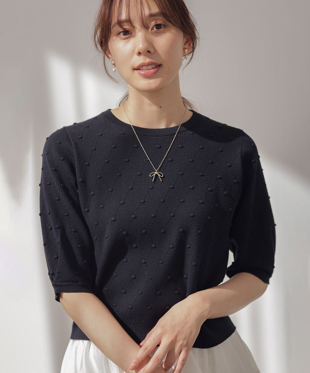 組曲 メタルリボンネックレス 