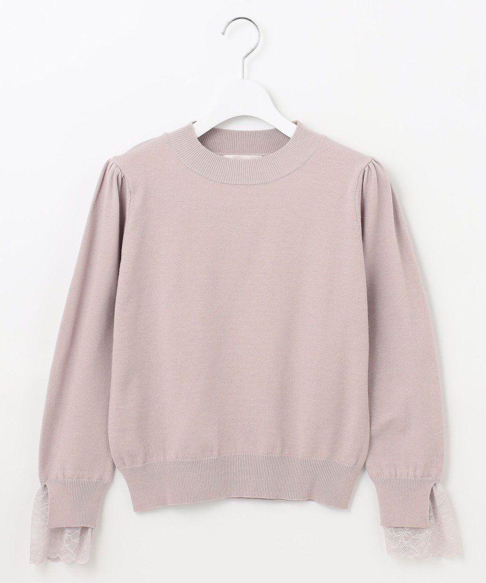 Feroux レースコンビ ニット 