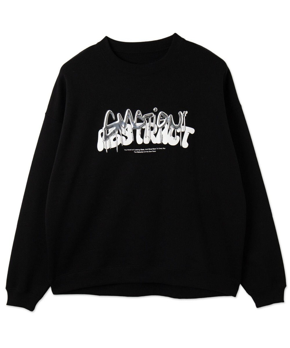 WEGO メタリックロゴプルオーバー 