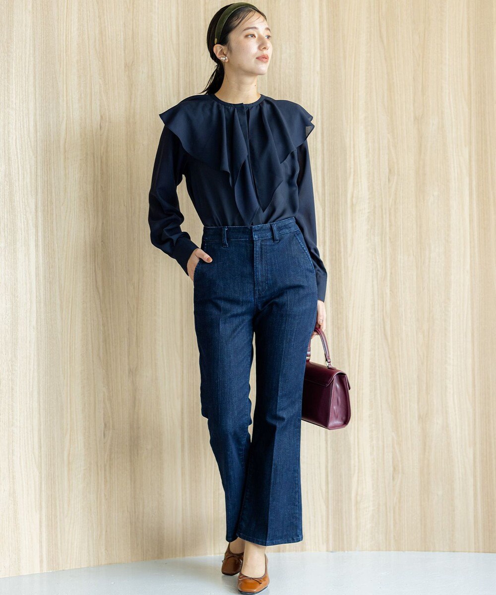 組曲 L 【23AW】DENIM フレアパンツ 