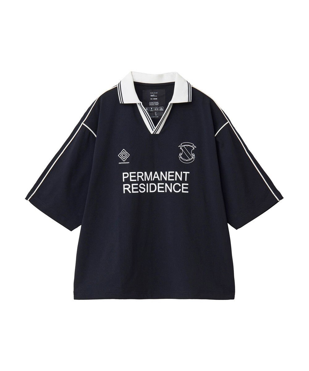 CRAFT STANDARD BOUTIQUE 接触冷感/UVカット/イージーケア/ストレッチ/ゲームシャツ-A 