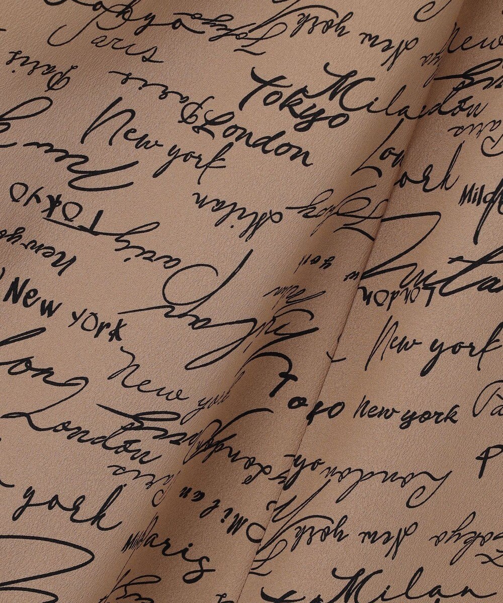 ICB 【30th ANNIVERSARY】5cityプリント ノースリーブワンピース 