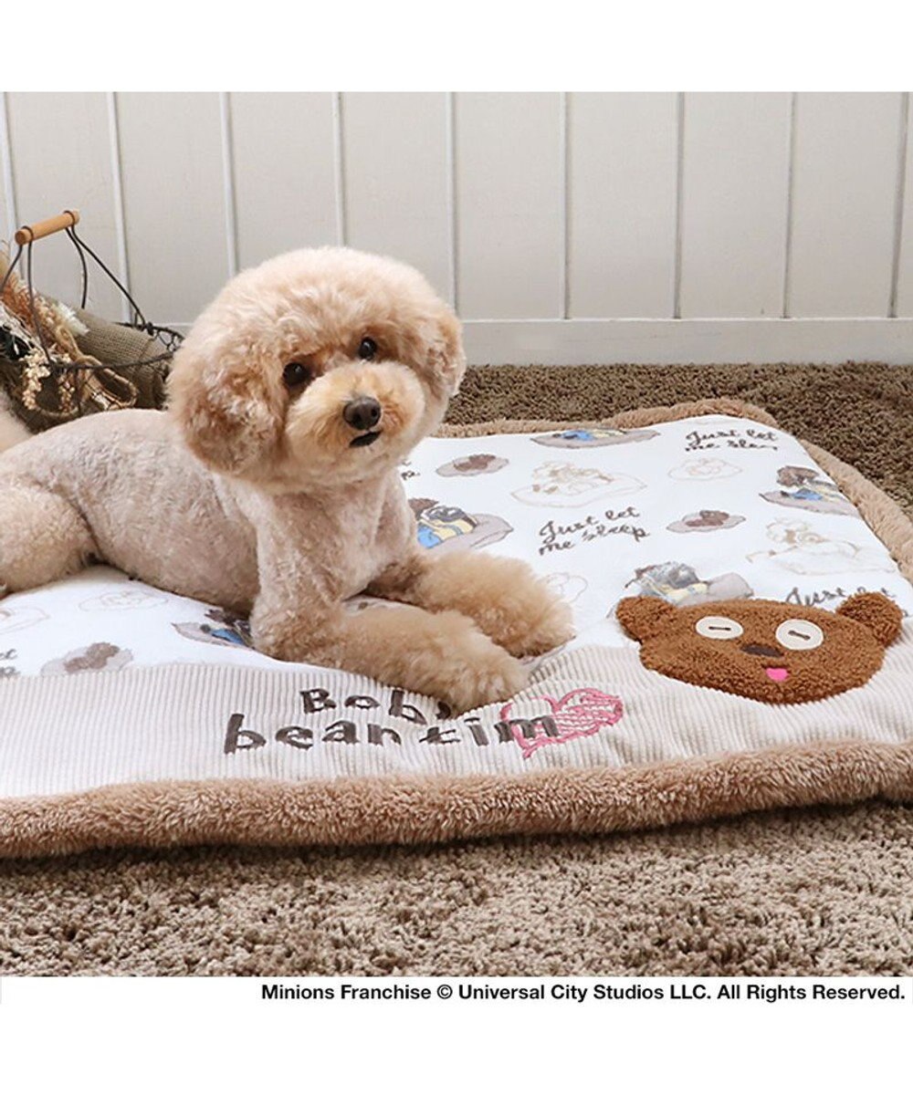 PET PARADISE  ミニオン ボブ ティム 遠赤外線 ボアマット (80×60cm) 