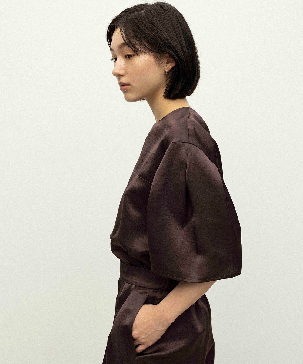 NAVE 【ReNAVE】タンブラーサテン ブラウス 