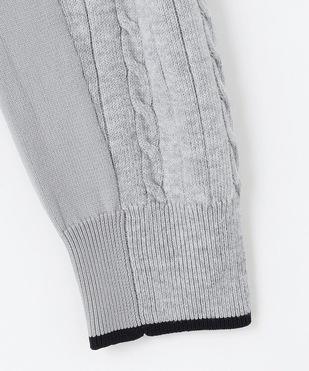 23区GOLF 【MEN/キングサイズ】ストレッチ カラーニット 