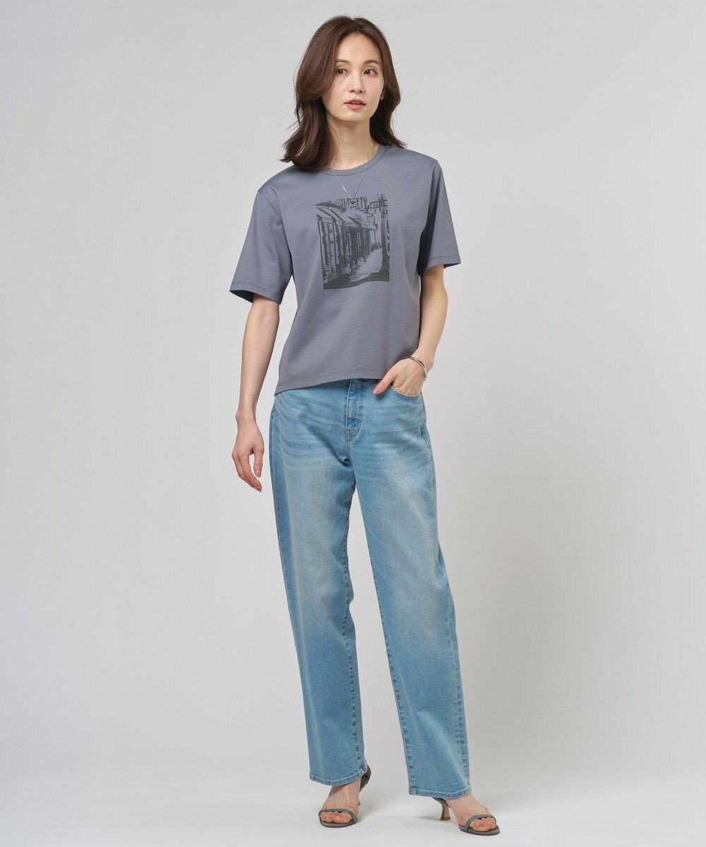 J.PRESS LADIES プリント Ｔシャツ 