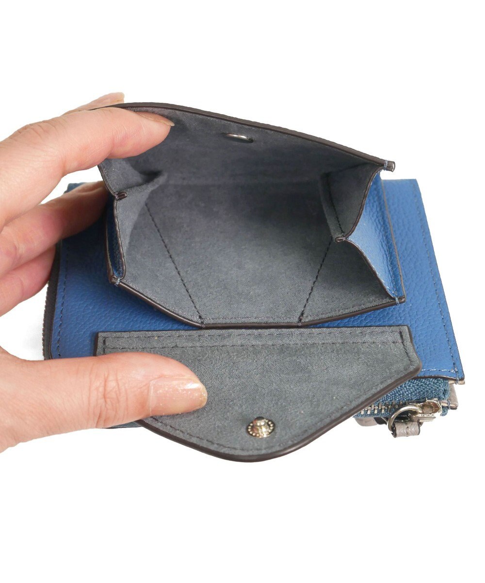 PELLE BORSA L字ファスナーコンパクト財布 Very Goods ベリーグッズ 7206 