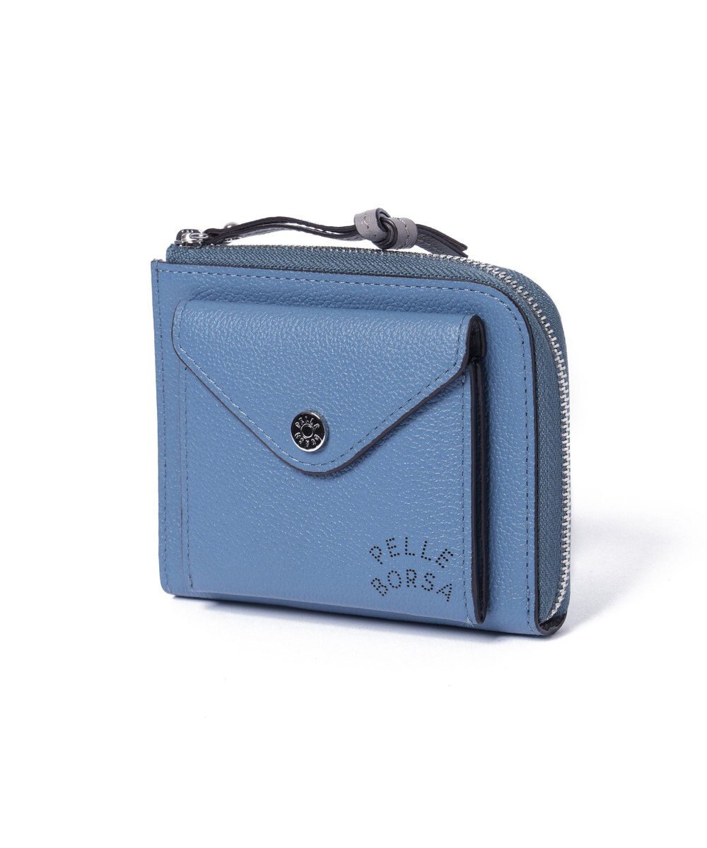 PELLE BORSA L字ファスナーコンパクト財布 Very Goods ベリーグッズ 7206 