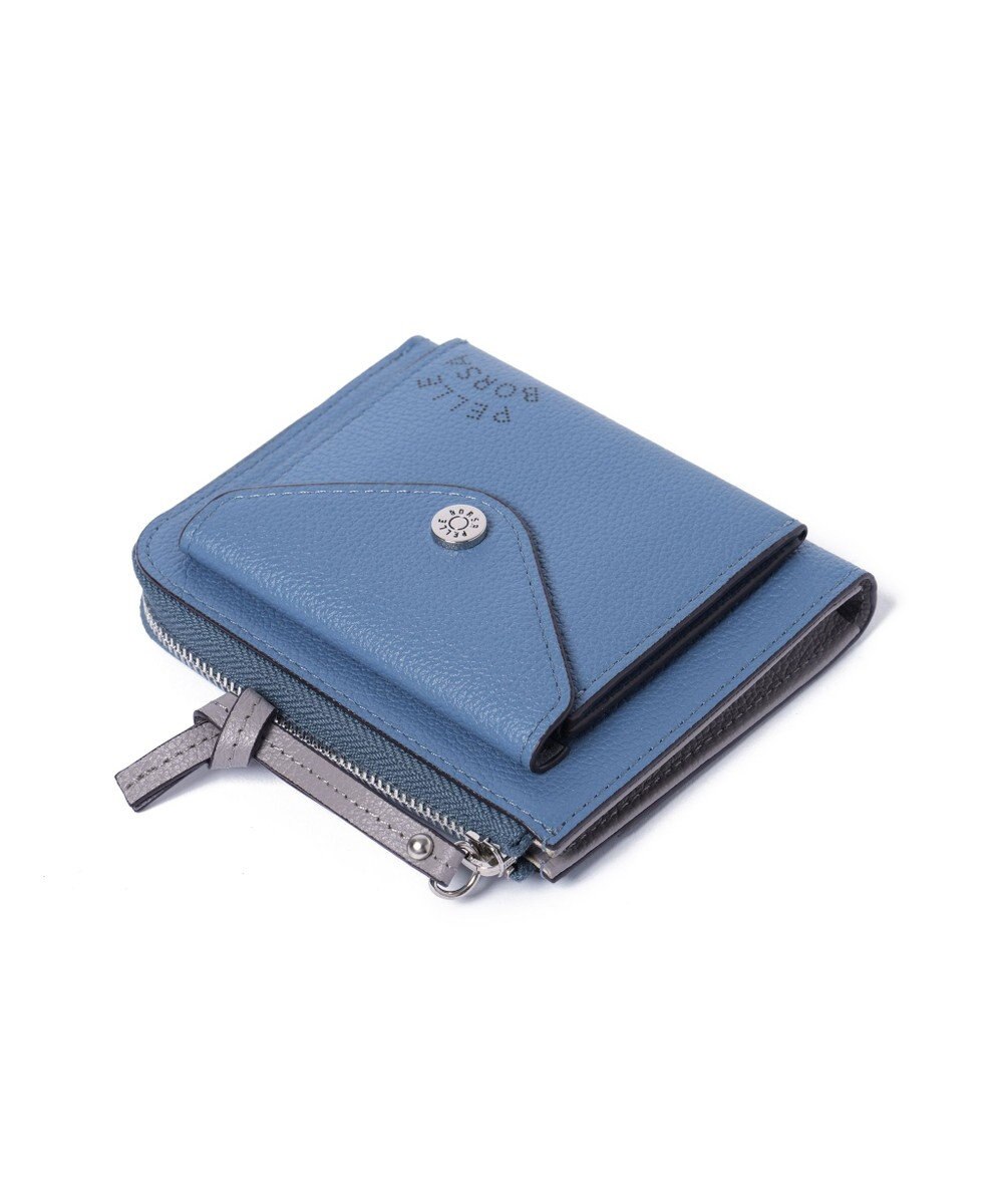 PELLE BORSA L字ファスナーコンパクト財布 Very Goods ベリーグッズ 7206 