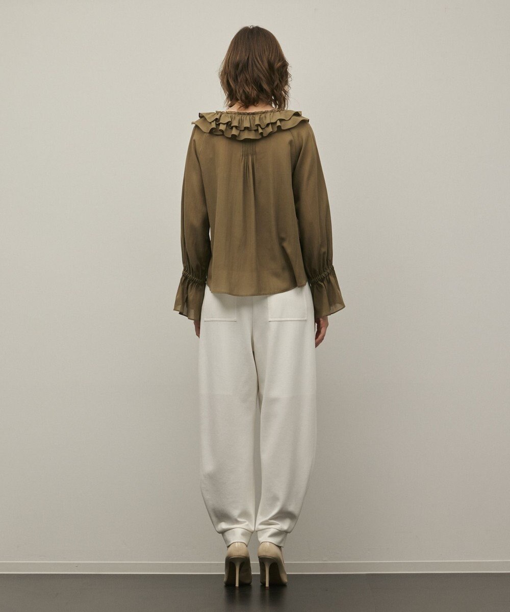 GRACE CONTINENTAL フリルブラウス 