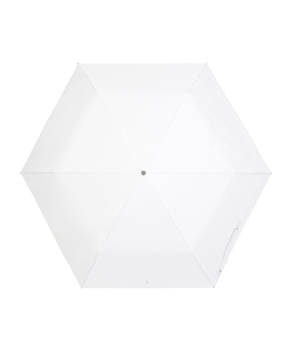 MOONBAT 【WEB限定/ 遮光率100％/遮熱/UV】POLO RALPH LAUREN（ポロ ラルフローレン）晴雨兼用日傘 ワンポイント ポロポニー シャンブレー 無地 折りたたみ傘 