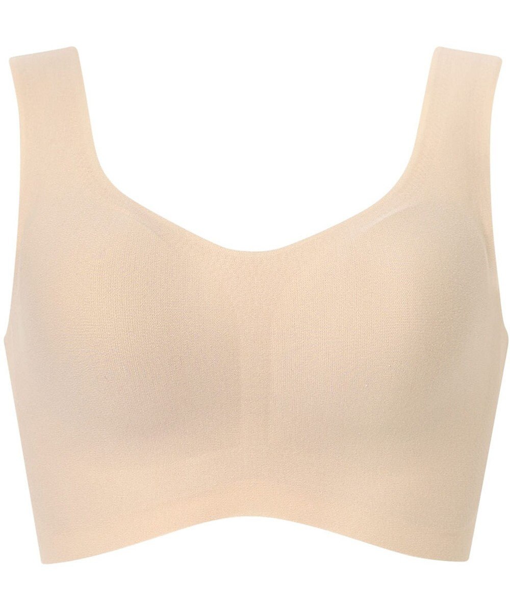 Wing ノンワイヤーブラ 【綿の贅沢】 綿混素材 ラクなのにきれい ハーフトップ KB1031 ウイング／ワコール 