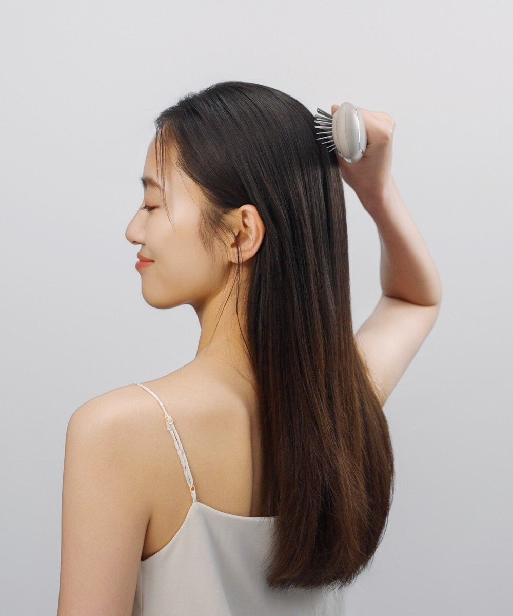 YAMATO テーブル＆キッチン 【フェスティノ】サロンケア スカルプイオンブラシ  サンドベージュ  SMHB-051-SB 