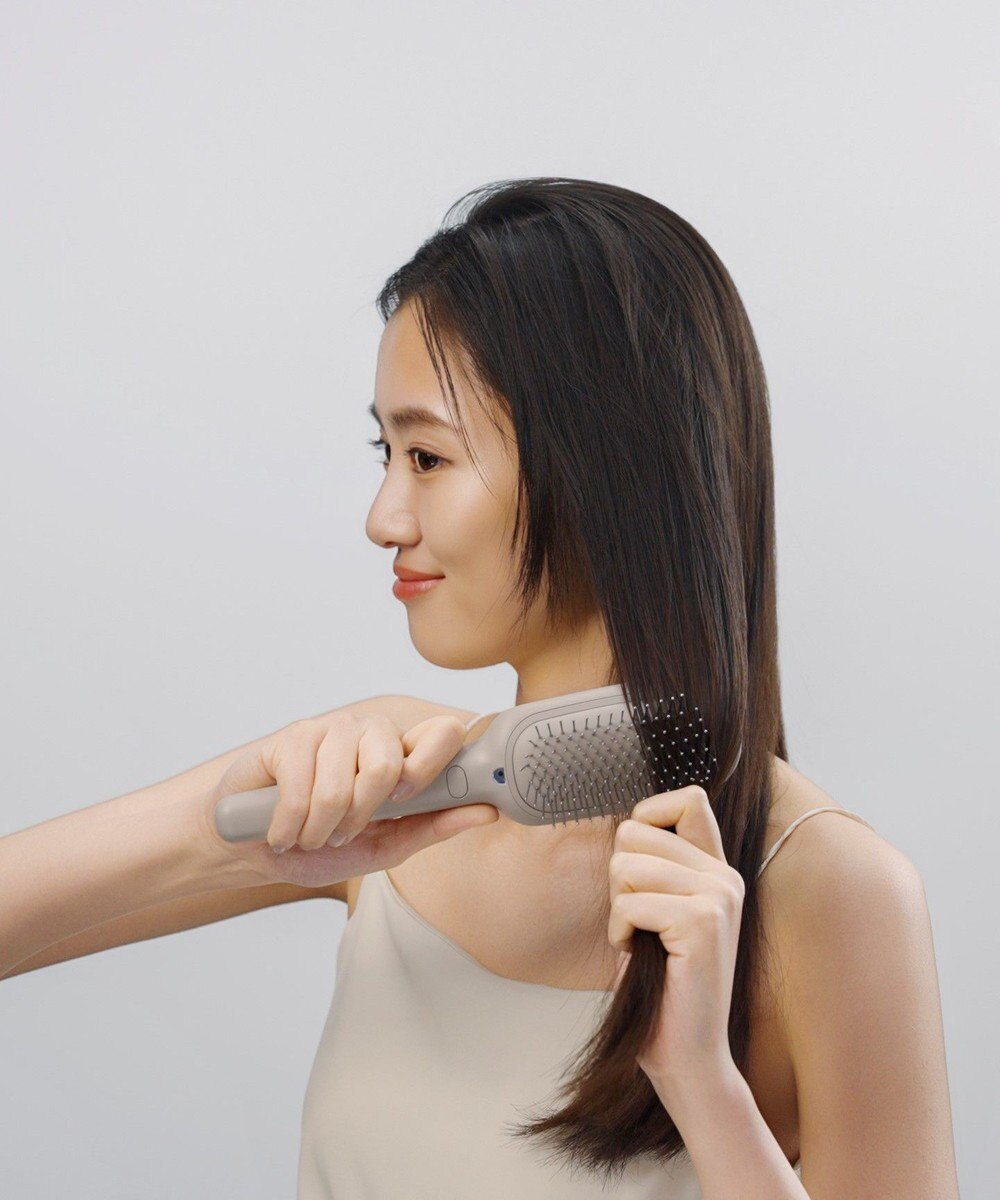 YAMATO テーブル＆キッチン 【フェスティノ】サロンケア スカルプイオンブラシ  サンドベージュ  SMHB-051-SB 