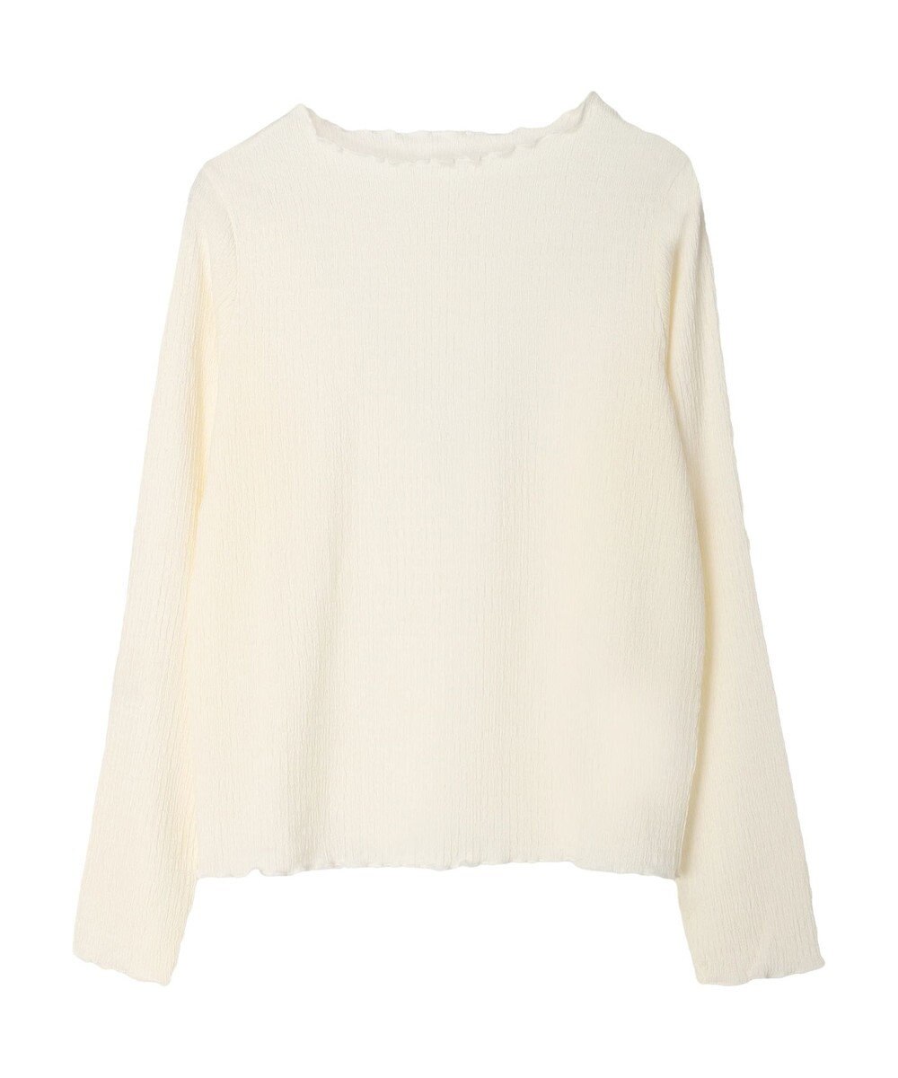 Green Parks ボートネックシャーリングカットプルオーバー 