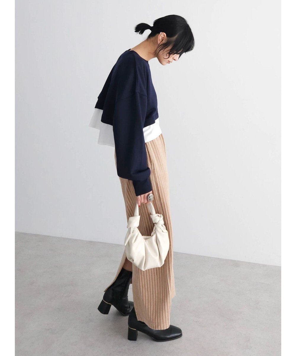 Green Parks ・ＥＬＥＮＣＡＲＥ　ＤＵＥレイヤードウラケプルオーバー 