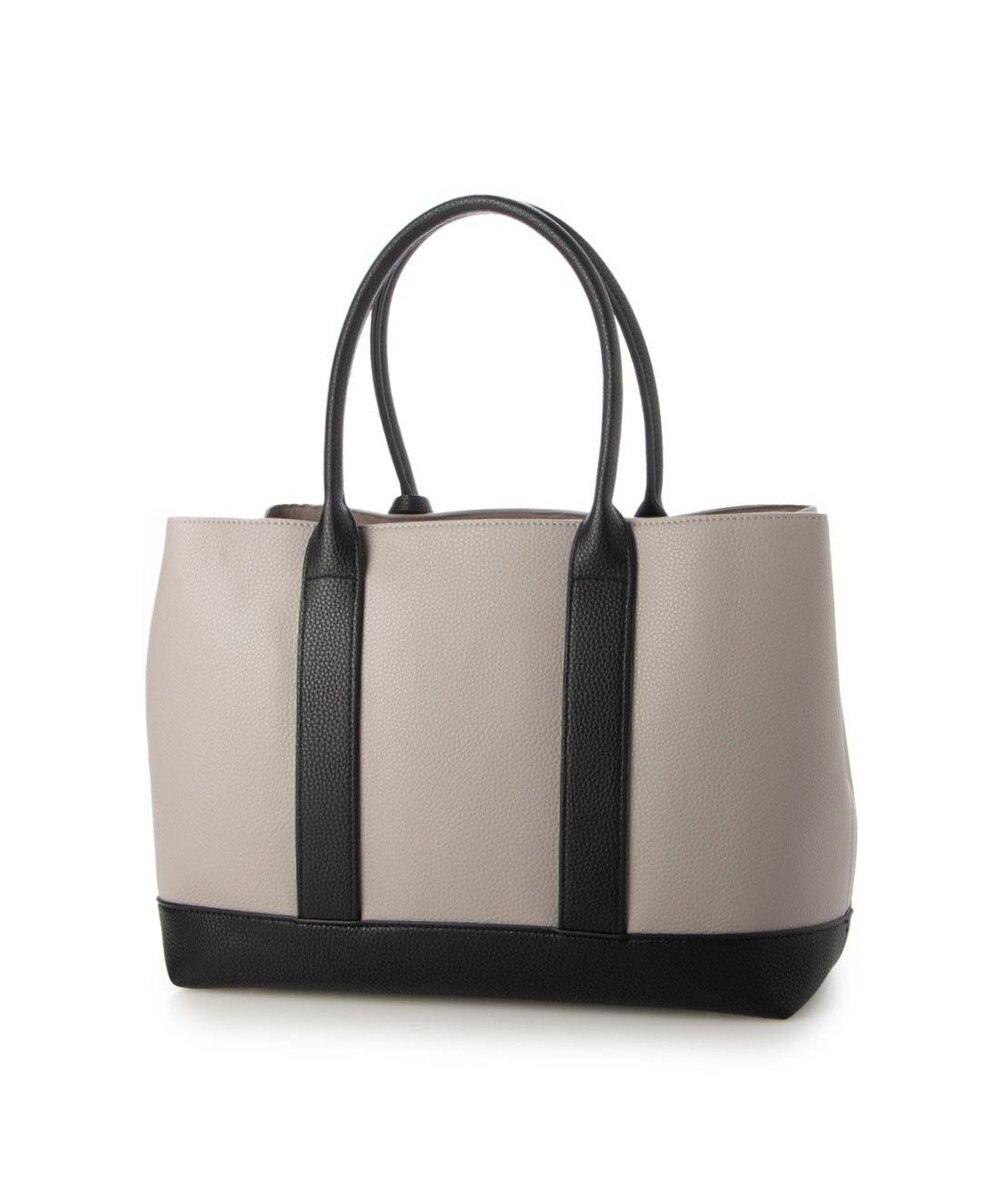 UNBILLION cachecache ショルダー付きパーテーション合成皮革トートL 