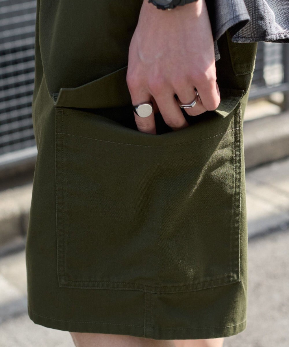 WEGO 【ウエストゴム】イージーバギーカーゴショーツ 