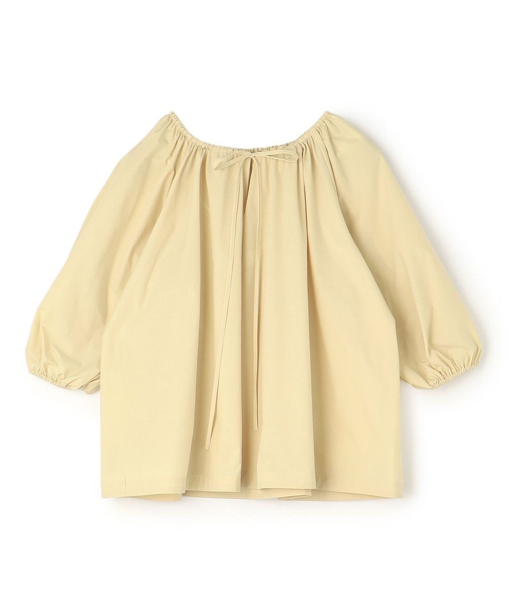 UNFILO FINE MOVE 2WAYギャザーブラウス 