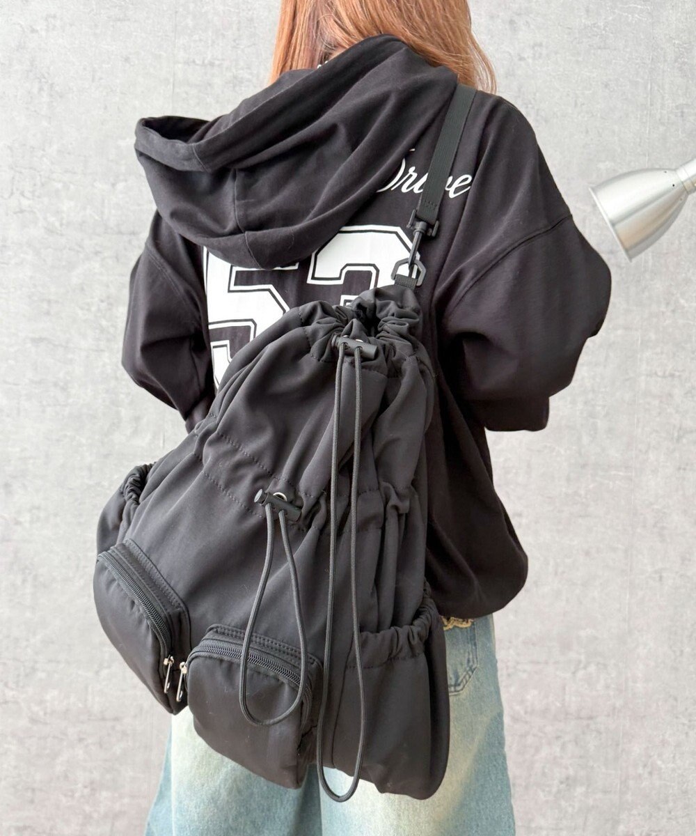 WEGO 2ポケットドロストナップサック 