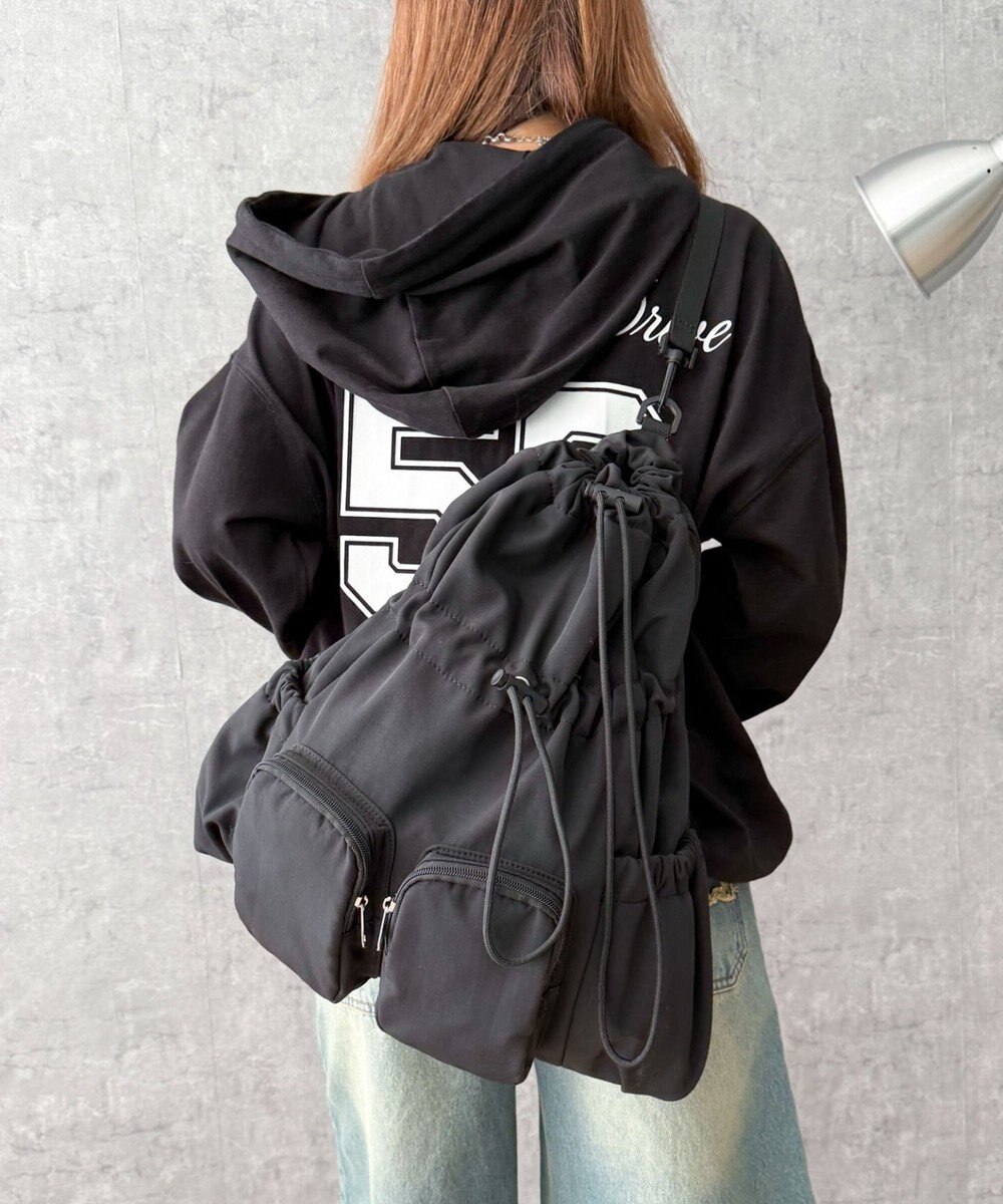 WEGO 2ポケットドロストナップサック 