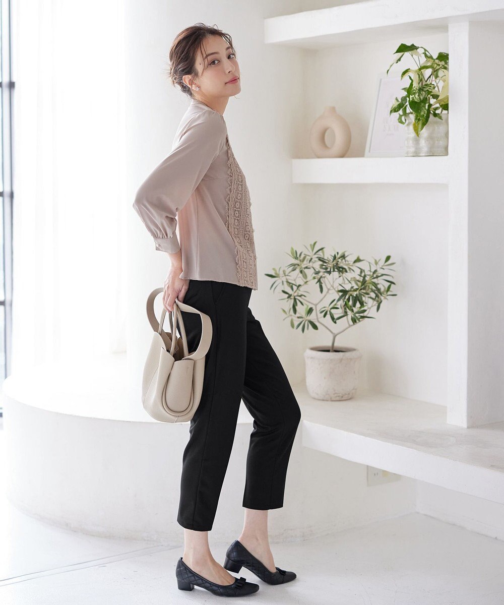 Tiaclasse 【新色追加・洗える】レースブラウス 