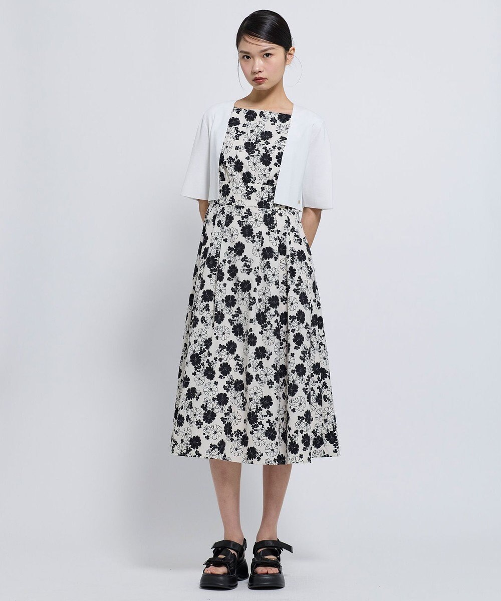 TOCCA 【松木育未さん着用】CREPE BOLERO ボレロ 