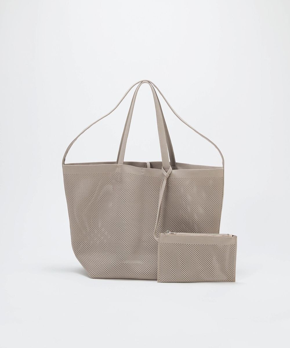 TOPKAPI 【Breath TOPKAPI】ニットジャガード 2way ビッグ トートバッグ ポーチ付き 