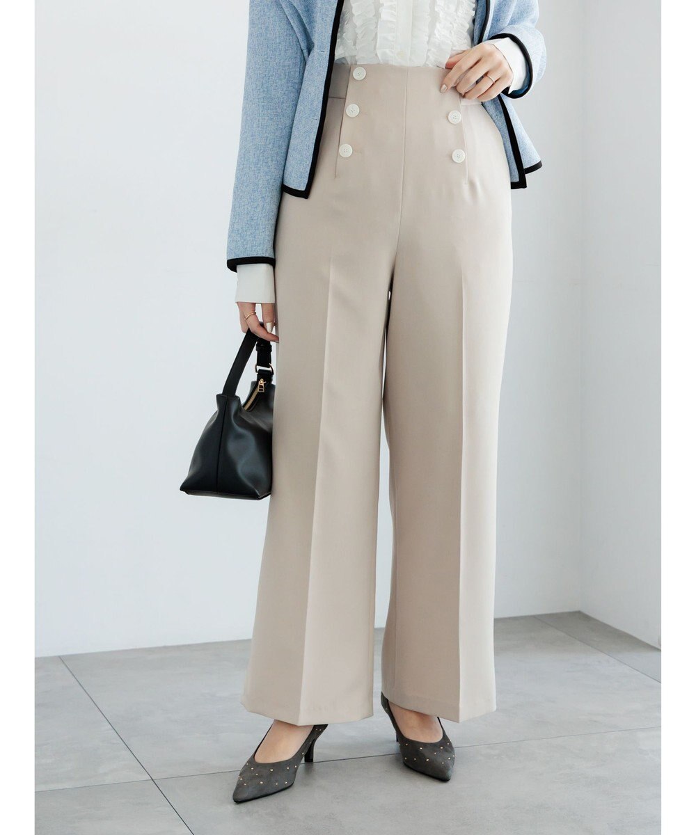 Te chichi パウダーツイルマリンスラックス《2026 spring catalog item》 