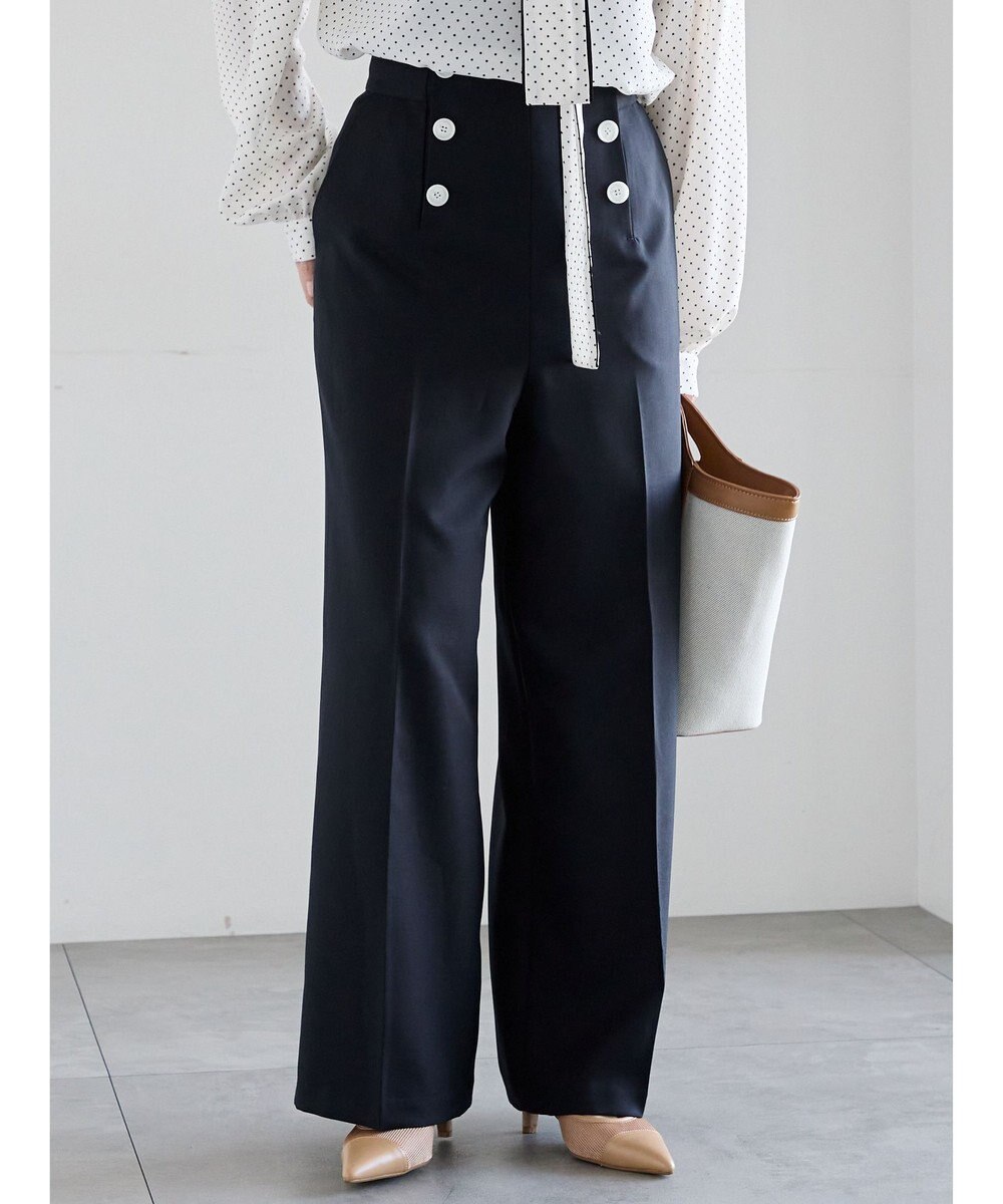 Te chichi パウダーツイルマリンスラックス《2026 spring catalog item》 