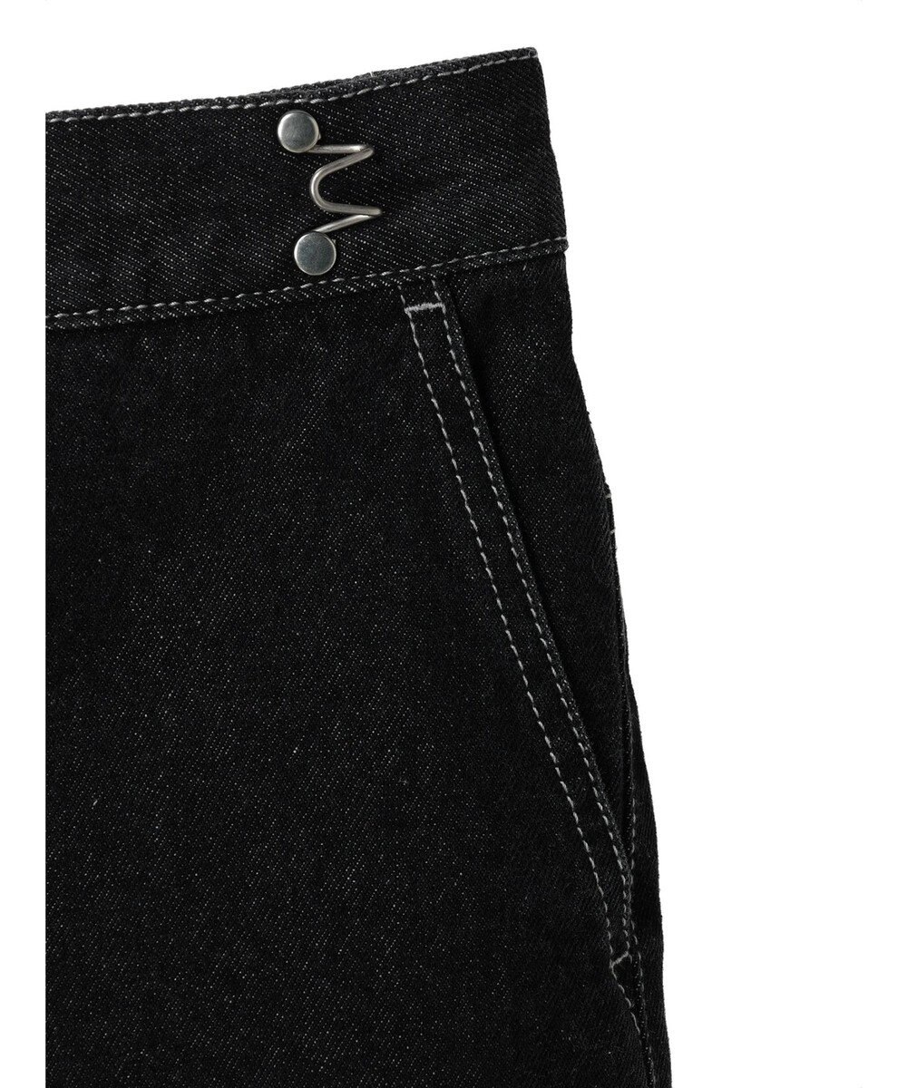 earth music&ecology タックホックデニムパンツ 