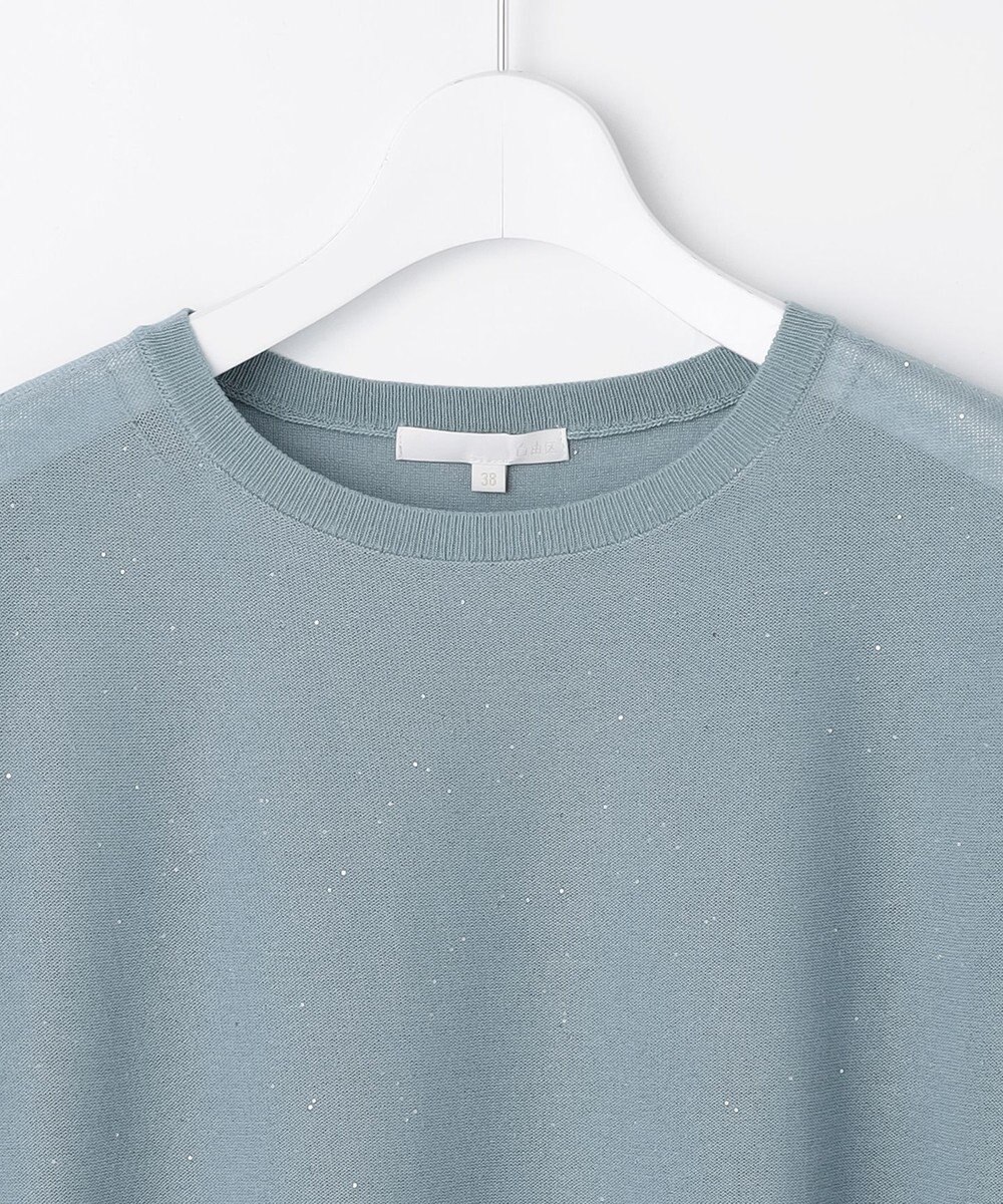 自由区 S 【カタログ掲載】ファインゲージスパングルプルオーバー ニット 