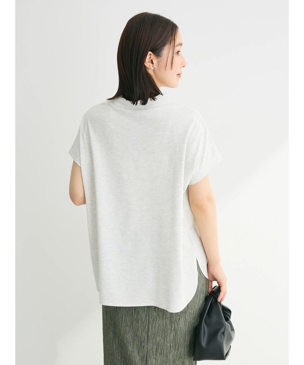 Green Parks 汗染み防止フレンチスリーブロゴＴシャツ 