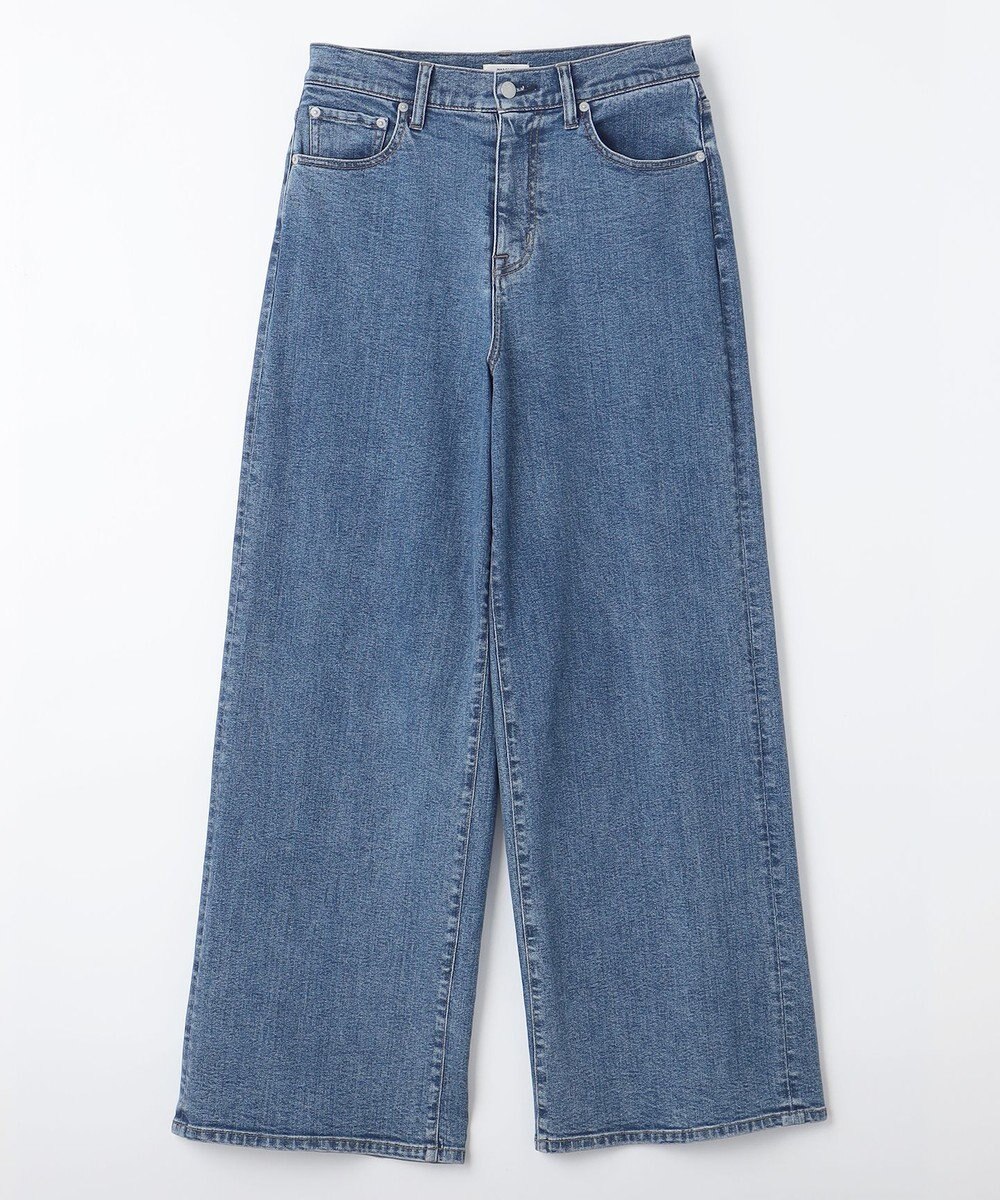 NAVE 【ReNAVE　洗える】ワイドストレッチデニム 