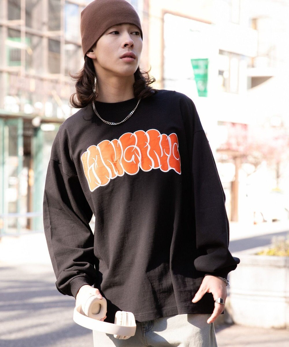 WEGO 【SETITEM】アクセ付きグラフィックロンT 