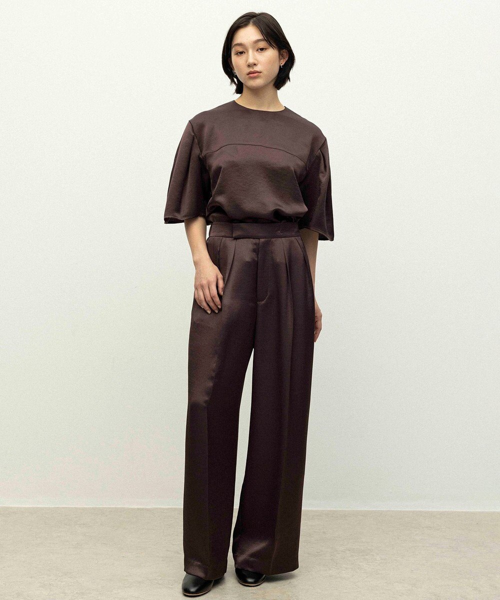 NAVE 【ReNAVE】タンブラーサテン ブラウス 