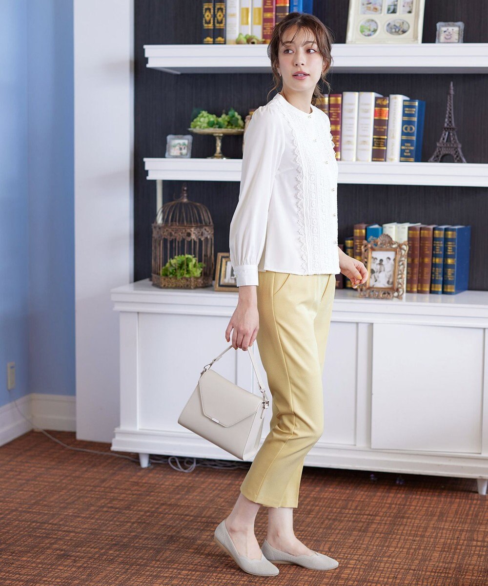 Tiaclasse 【新色追加・洗える】レースブラウス 