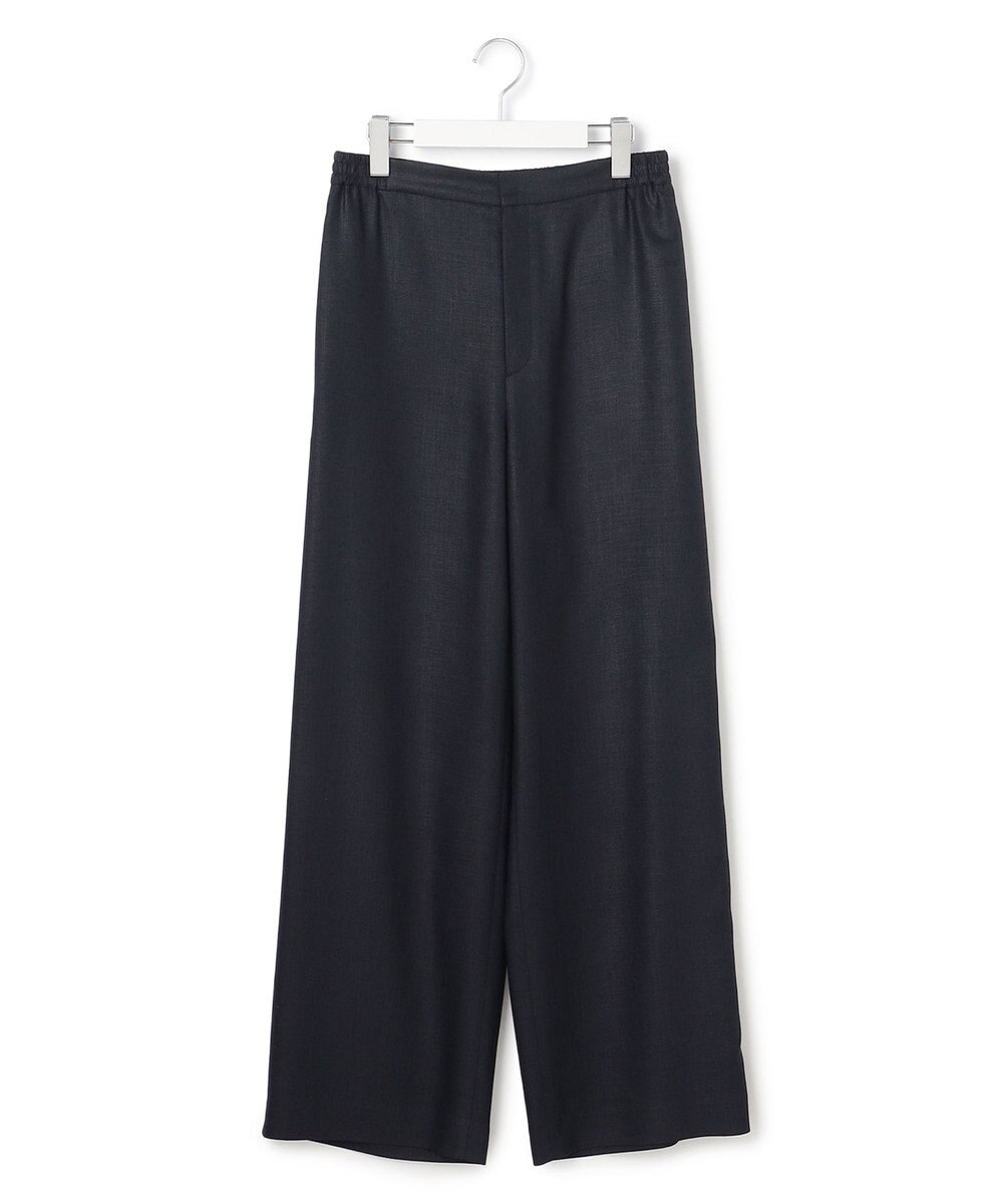23区 【先行予約】リネンライクグロッシー ワイドパンツ 