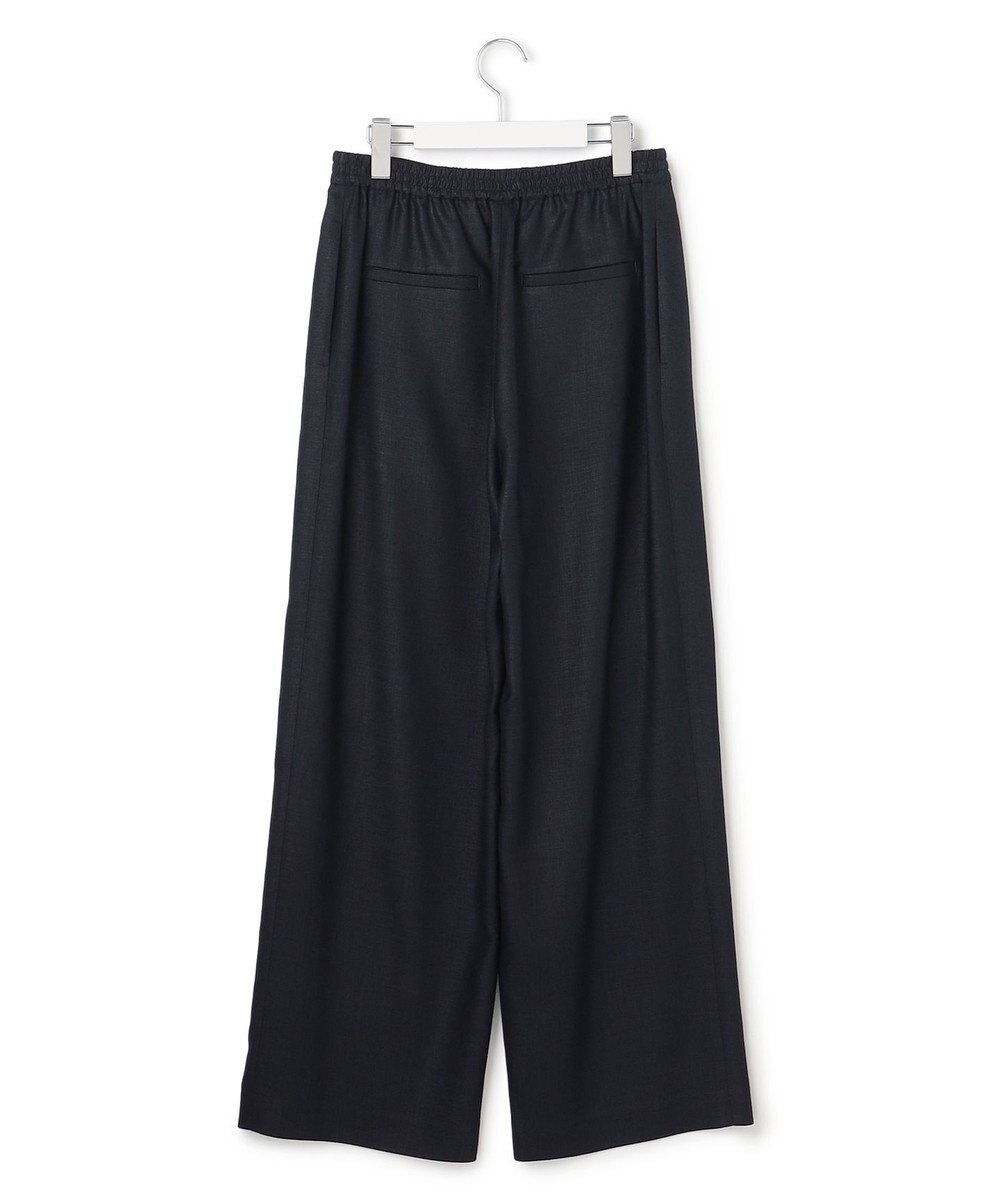 23区 【先行予約】リネンライクグロッシー ワイドパンツ 
