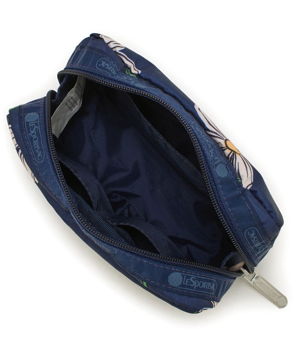 LeSportsac RECTANGULAR COSMETIC/フローラルブルームズネイビー 