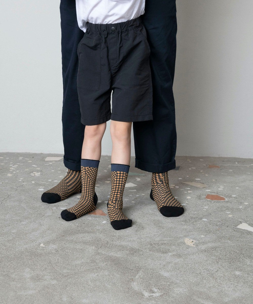 TRICOTE CHACKERD LINK SOCKS／チェッカードリンクソックス 