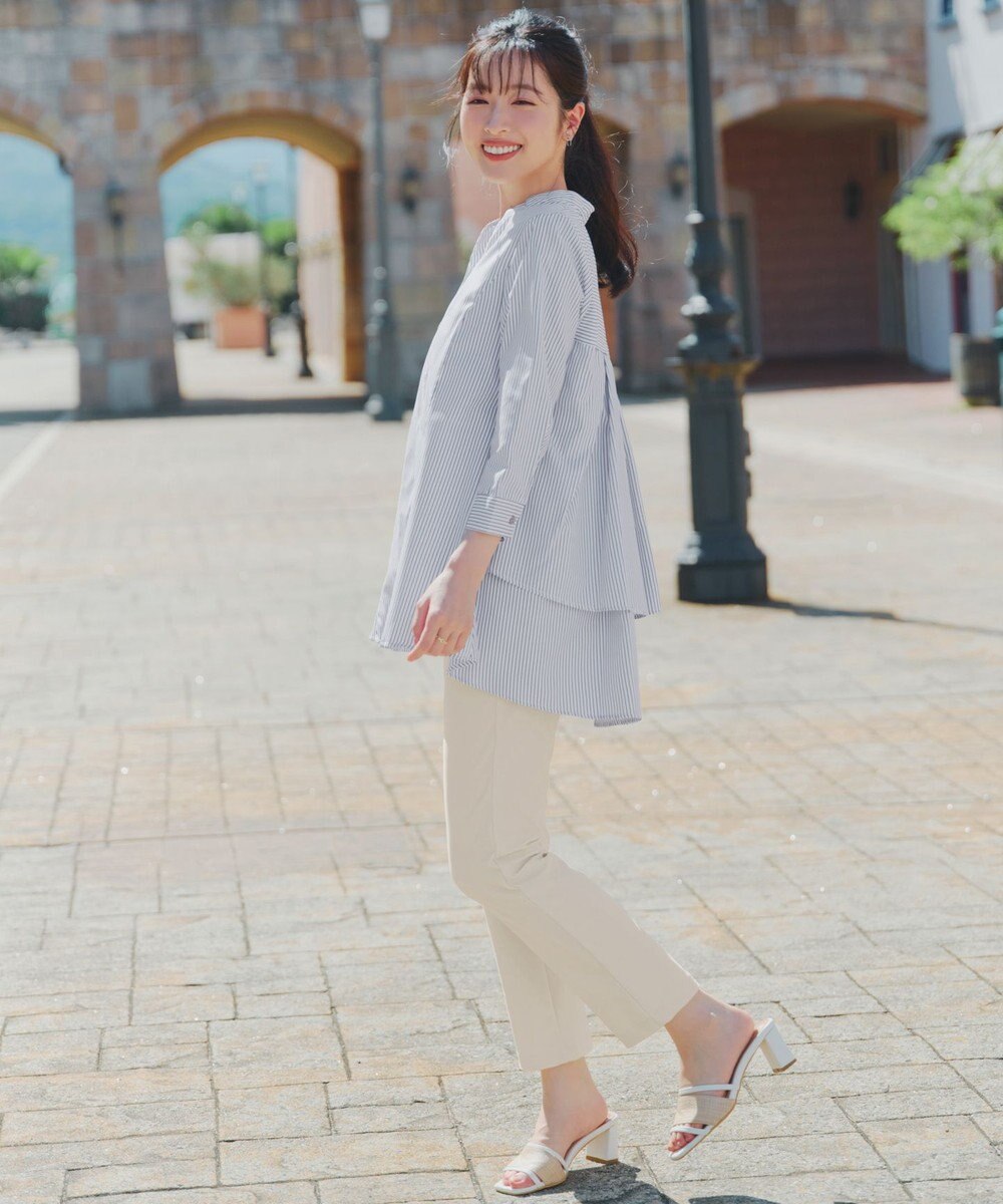 Tiaclasse 日本製シーズンレスエアシルキーパンツ 