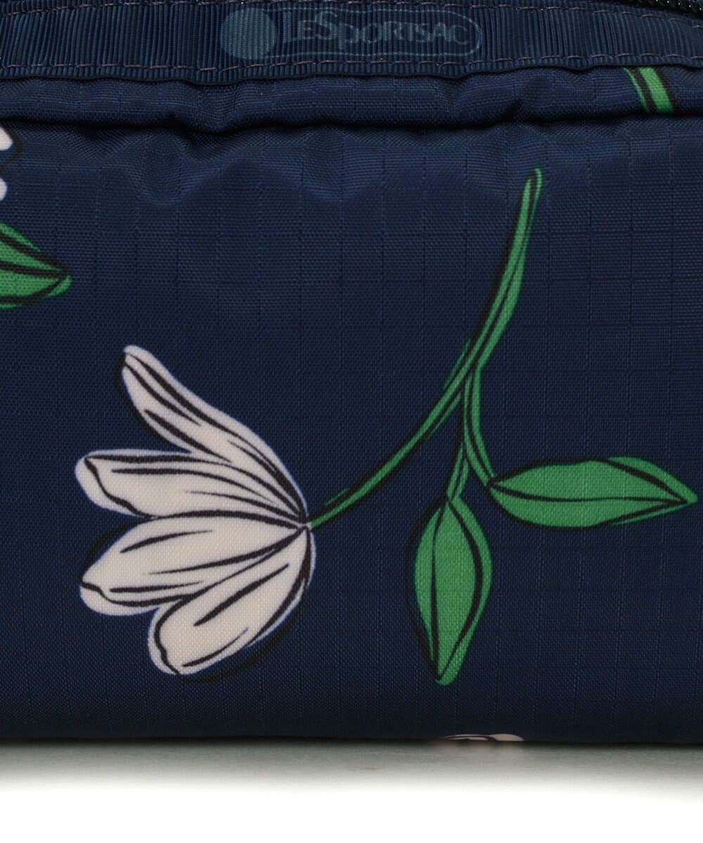 LeSportsac RECTANGULAR COSMETIC/フローラルブルームズネイビー 