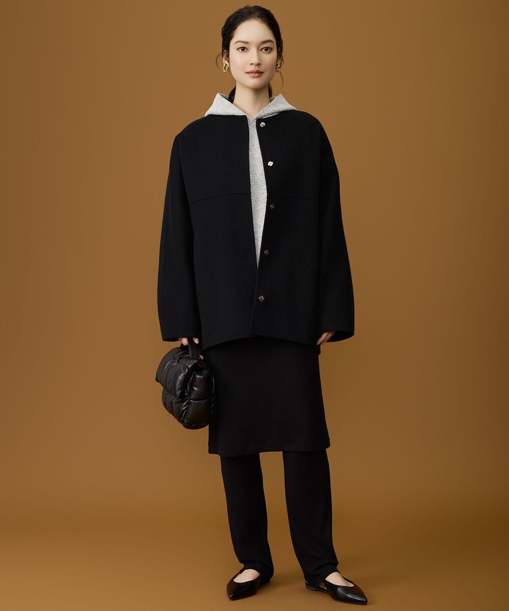 自由区 L ウールブークレ フーディー 