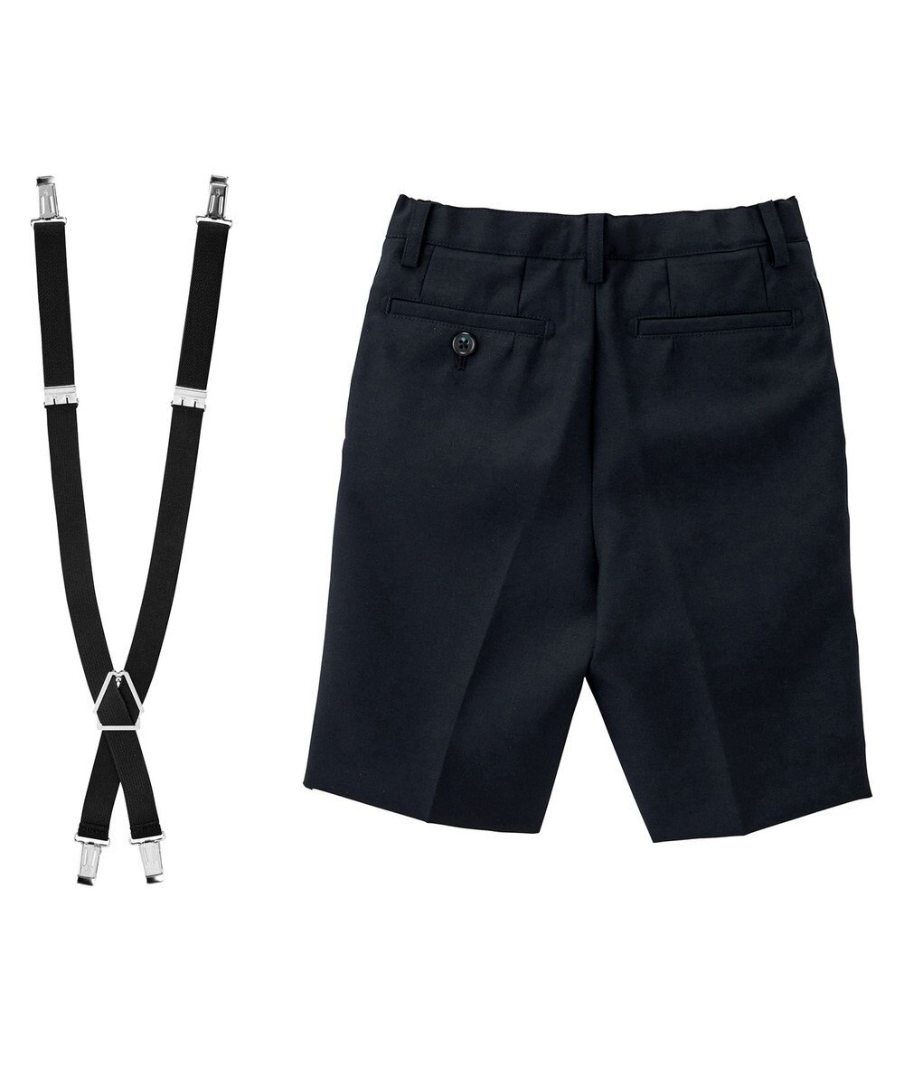 MIKI HOUSE HOT BISCUITS 【ミキハウス】【110-130cm】 ウールサキソニー素材のスーツ 